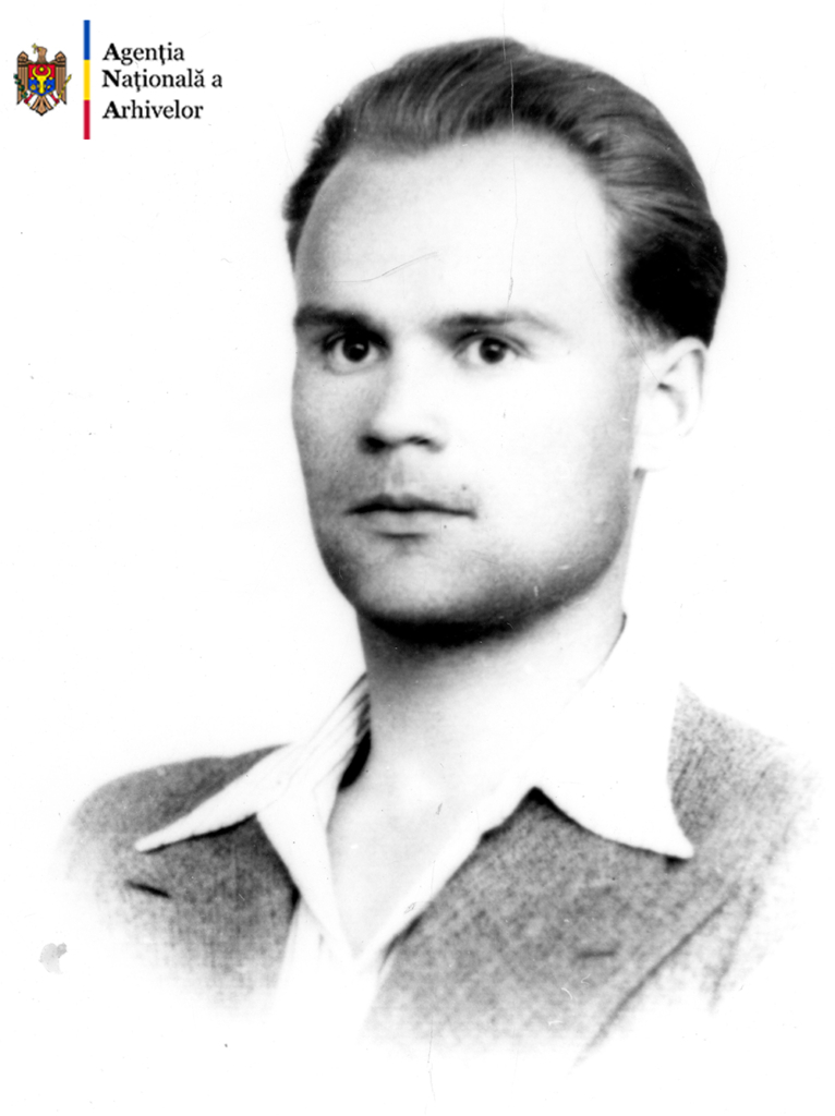 Studentul Academiei de Arhitectură din Bucureşti Valentin Mednec, anul 1935. ANA, fototeca, c. a. 21/223.