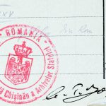 ANA, DGAN, F. 1890, inv. 1., d. 65, sigiliu circular, „România, Direcțiunea Regională Chișinău a Arhivelor Statului”